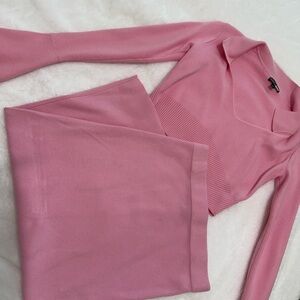 Fashion Nova Blush Knit Ensemble